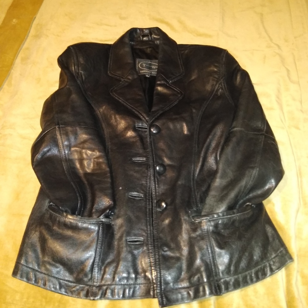 Tannery West Leather Coat